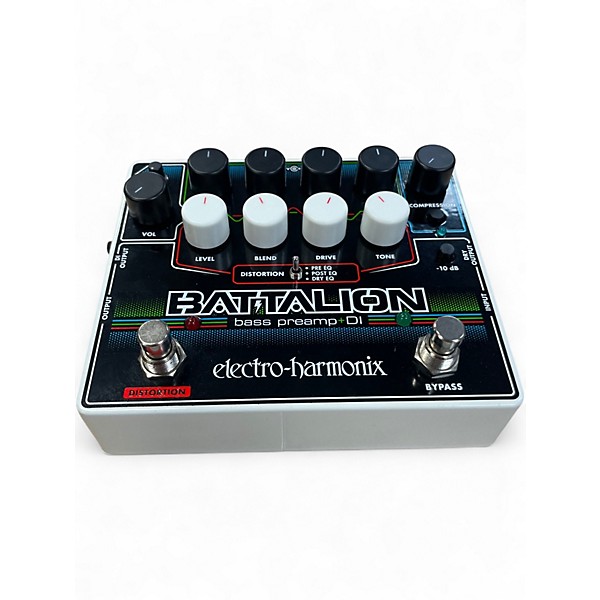 Used Electro-Harmonix BATTALION Bass Effect Pedal