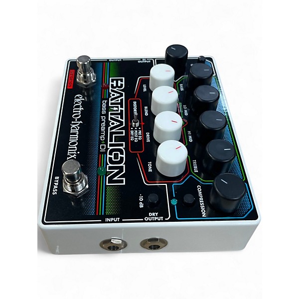 Used Electro-Harmonix BATTALION Bass Effect Pedal