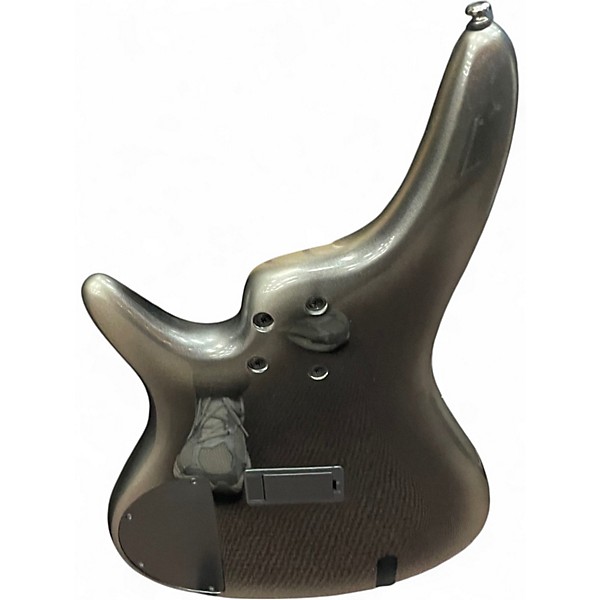 Used Ibanez SR305E Silver Electric Bass Guitar