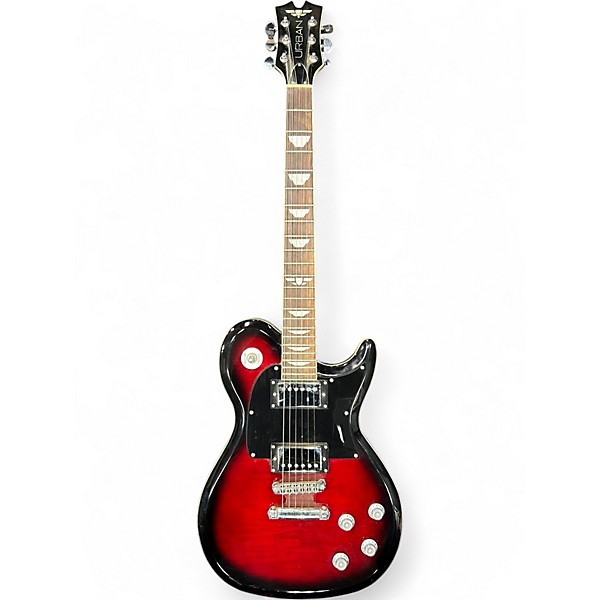 Used Keith Urban Single Cut Crimson Red Burst Solid Body Electric Guitar