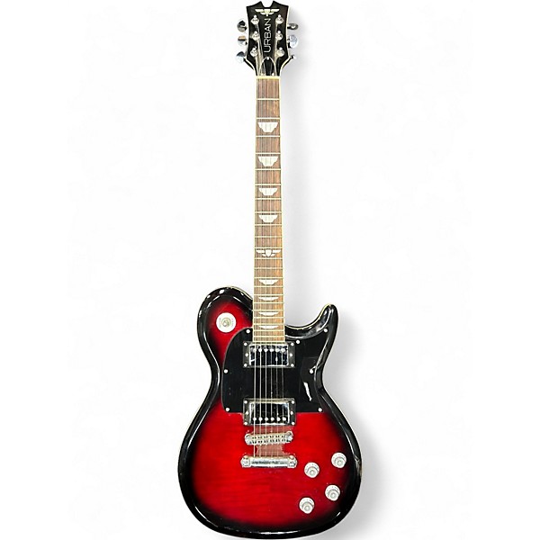 Used Keith Urban Single Cut Crimson Red Burst Solid Body Electric Guitar