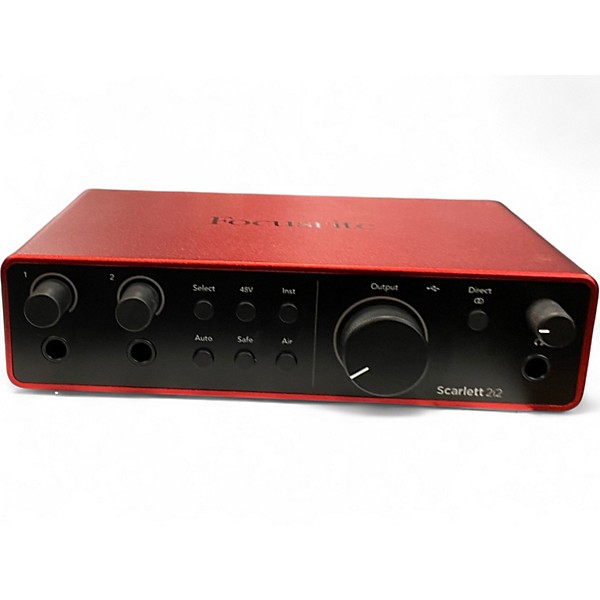 Used Focusrite SCARLETT 2I2 GEN 4 Audio Interface