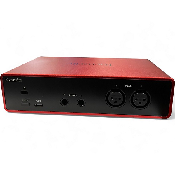 Used Focusrite SCARLETT 2I2 GEN 4 Audio Interface