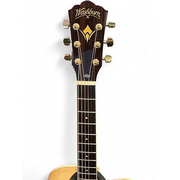 Used Washburn Heritage J40SCE Natural Acoustic Electric Guitar