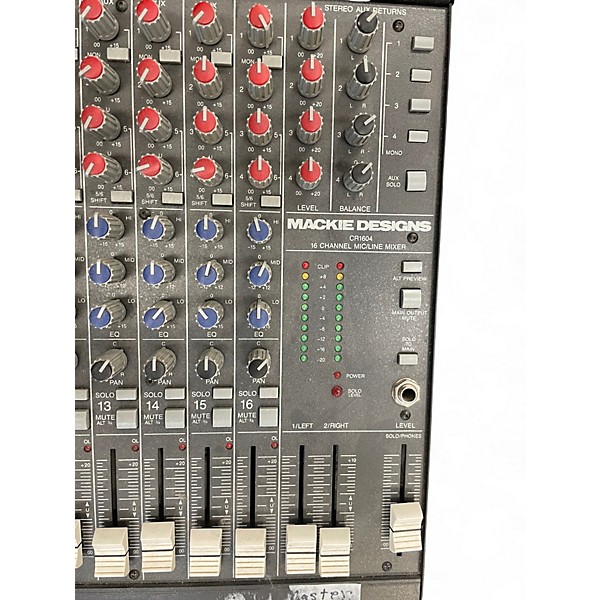 Used Mackie CR1604VLZ Unpowered Mixer