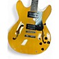 Used Squier Starfire Natural Hollow Body Electric Guitar