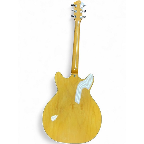 Used Squier Starfire Natural Hollow Body Electric Guitar