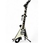 Used Jackson JS32 King V Black and White Solid Body Electric Guitar thumbnail
