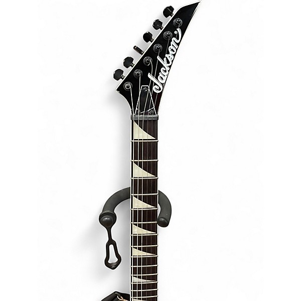 Used Jackson JS32 King V Black and White Solid Body Electric Guitar
