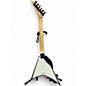 Used Jackson JS32 King V Black and White Solid Body Electric Guitar