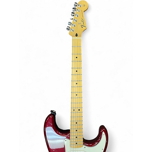 Used Fender Standard Stratocaster Red Solid Body Electric Guitar