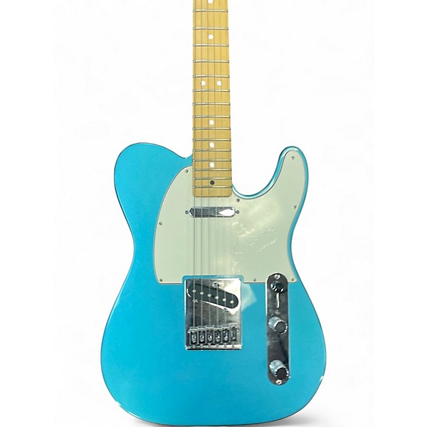 Used Fender Standard Telecaster Blue Solid Body Electric Guitar