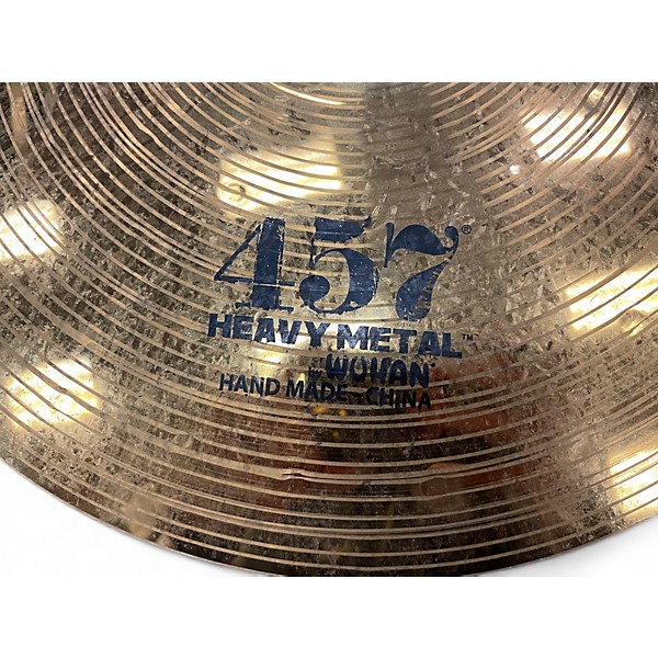 Used Wuhan 16in 457 HEAVY METAL Cymbal