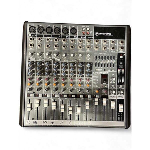 Used Mackie PROFX12 Unpowered Mixer