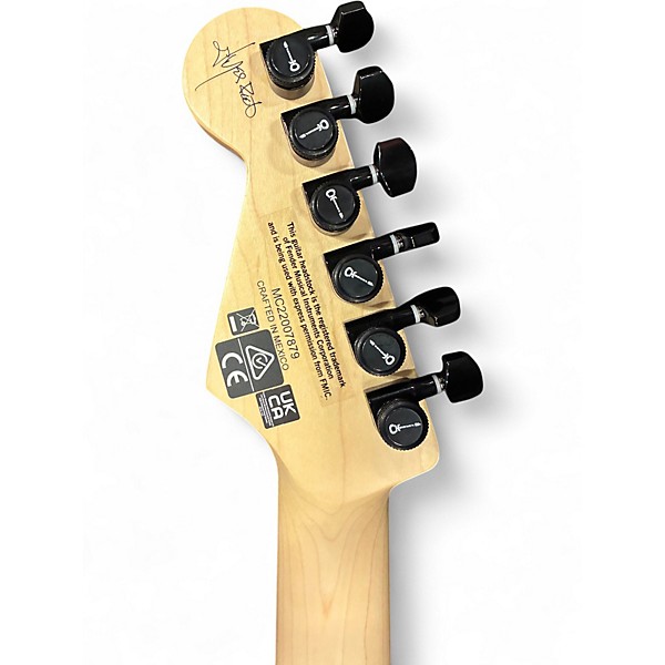 Used 2022 Charvel Jim Root Signature Pro-Mod San Dimas Style 1 HH FR M Satin Black Solid Body Electric Guitar