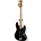 Used Fender Standard Jazz Bass Black Electric Bass Guitar thumbnail