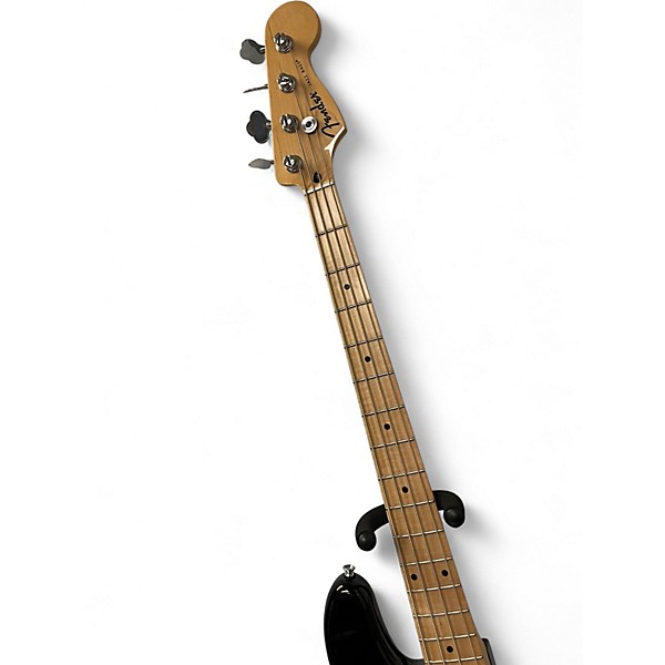 Used Fender Standard Jazz Bass Black Electric Bass Guitar