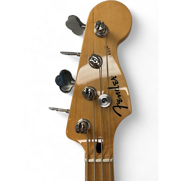 Used Fender Standard Jazz Bass Black Electric Bass Guitar