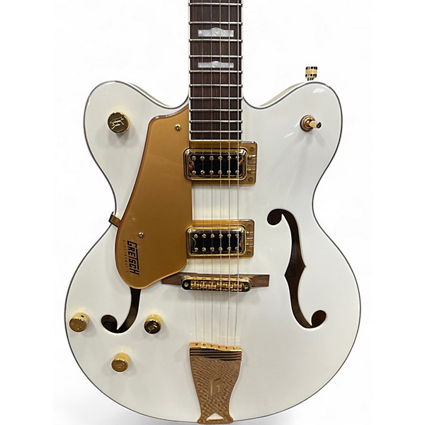 Used Gretsch Guitars G5422 Electromatic Left Handed Alpine White Hollow Body Electric Guitar
