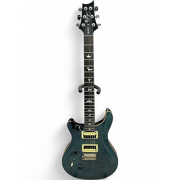Used PRS CM25 SE Custom 24 Left Handed Blue Electric Guitar