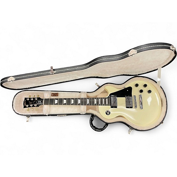 Used Gibson Les Paul Studio Classic White Solid Body Electric Guitar