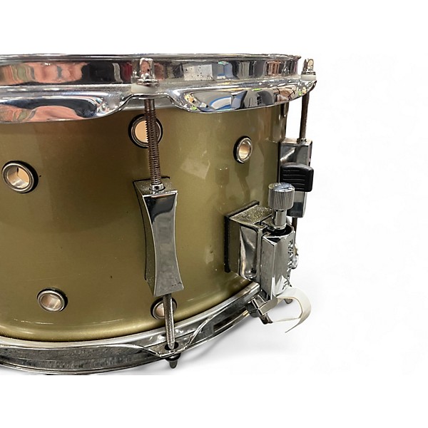 Used Pork Pie 6.5X13 Little Squealer Snare Gold Drum