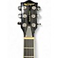 Used Leo Jaymz DOUBLE CUT STANDARD Black Solid Body Electric Guitar