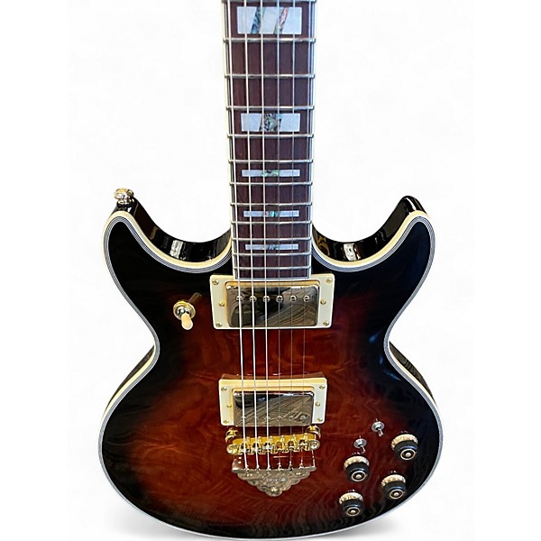 Used Ibanez AR325QA 2 Color Sunburst Solid Body Electric Guitar