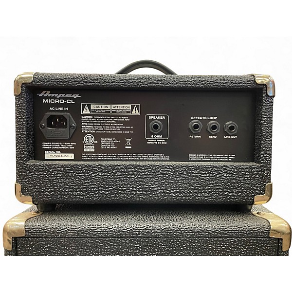 Used Ampeg Micro-CL Micro Stack 100W 2x10 Bass Combo Amp