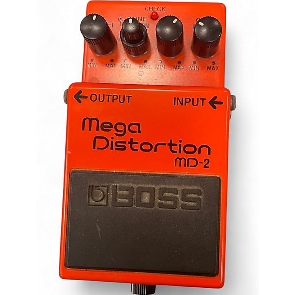 Used BOSS MD2 Mega Distortion Effect Pedal