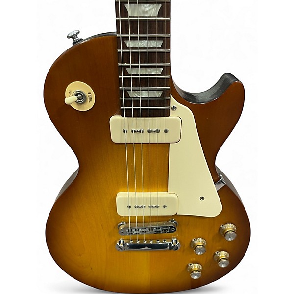 Used Gibson LES PAUL TRIBUTE P90 Iced Tea Solid Body Electric Guitar
