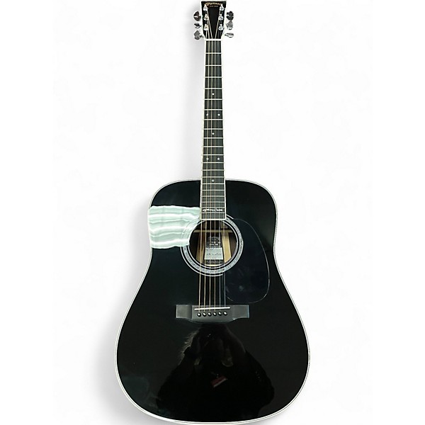 Used Martin D35JC Johnny Cash Black Acoustic Guitar