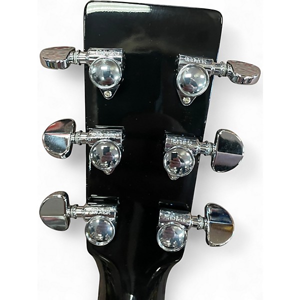 Used Martin D35JC Johnny Cash Black Acoustic Guitar