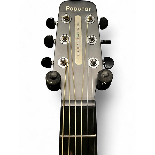 Used Poputar T1 Smart Guitar Satin Black Acoustic Guitar