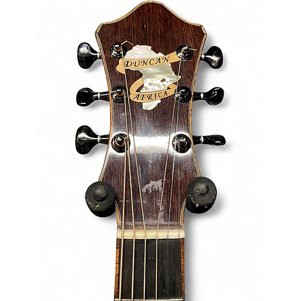Used Duncan Africa Selah Natural Acoustic Electric Guitar