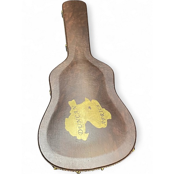 Used Duncan Africa Selah Natural Acoustic Electric Guitar