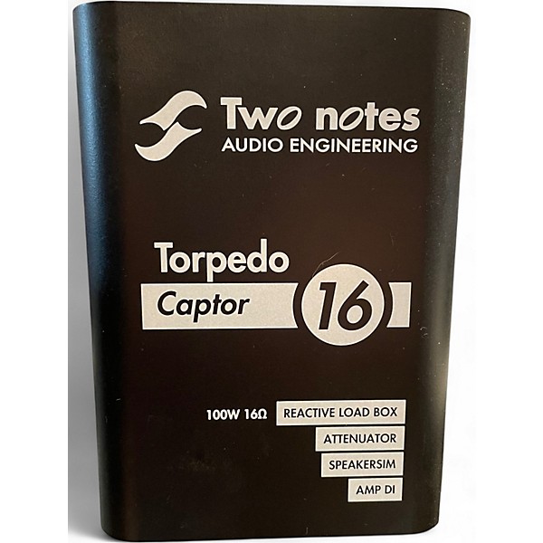 Used Two Notes AUDIO ENGINEERING TORPEDO CAPTOR 16OHM Direct Box