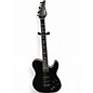 Used Schecter Guitar Research PT SLS EVIL TWIN Satin Black Solid Body Electric Guitar