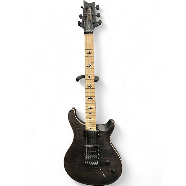Used PRS DUSTIE WARING CE FLOYD Satin Black Solid Body Electric Guitar