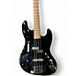 Used 2020 Fender AJB Aerodyne Jazz Black Electric Bass Guitar