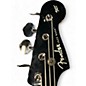 Used 2020 Fender AJB Aerodyne Jazz Black Electric Bass Guitar