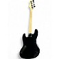 Used 2020 Fender AJB Aerodyne Jazz Black Electric Bass Guitar