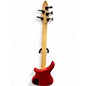 Used Rogue lx205b Chrome Red Electric Bass Guitar