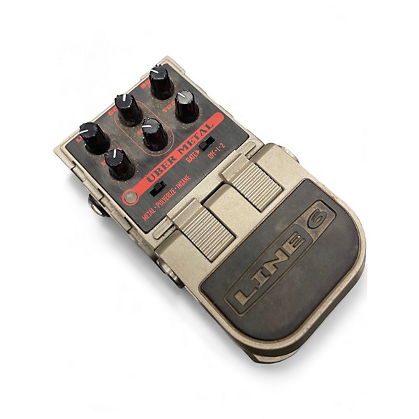 Used Line 6 Tonecore Uber Metal Heavy Distortion Effect Pedal