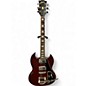 Vintage 1971 Gibson SG Deluxe Cherry Solid Body Electric Guitar thumbnail