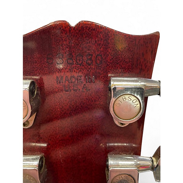 Vintage 1971 Gibson SG Deluxe Cherry Solid Body Electric Guitar