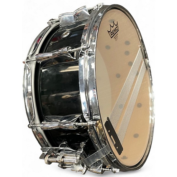 Used Yamaha 14in Stage Custom Snare Black Drum