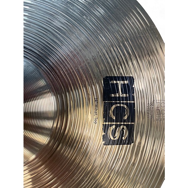 Used MEINL 14in HCS Hi Hat Pair Cymbal