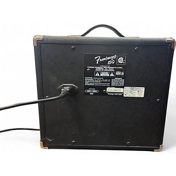 Used Fender Frontman 15G 15W Guitar Combo Amp
