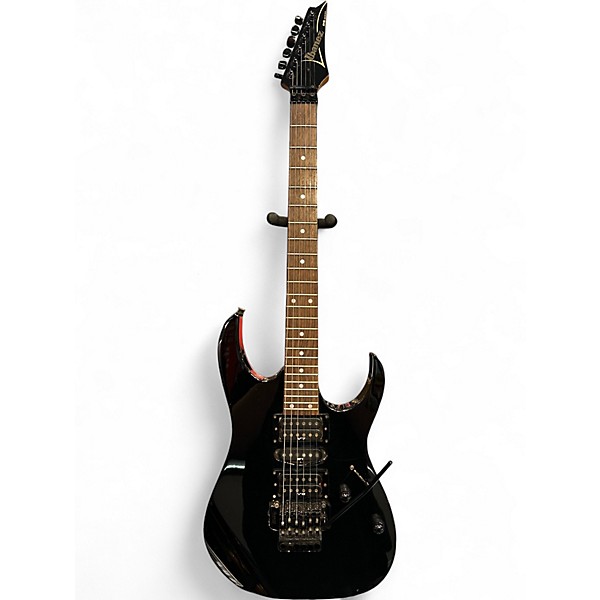 Used Ibanez RG570 Black Solid Body Electric Guitar